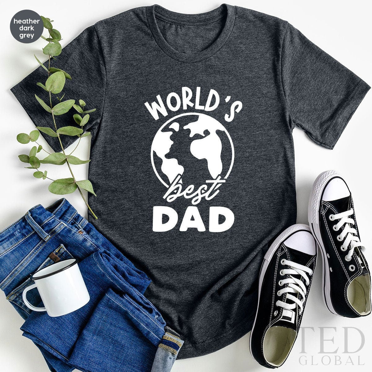 Worlds Best Dad Shirt, Best Dad Shirt, Fathers Day T Shirt, Cool Father Shirt, Super Father Shirt, Funny Daddy TShirt, Gift For Father - Fastdeliverytees.com