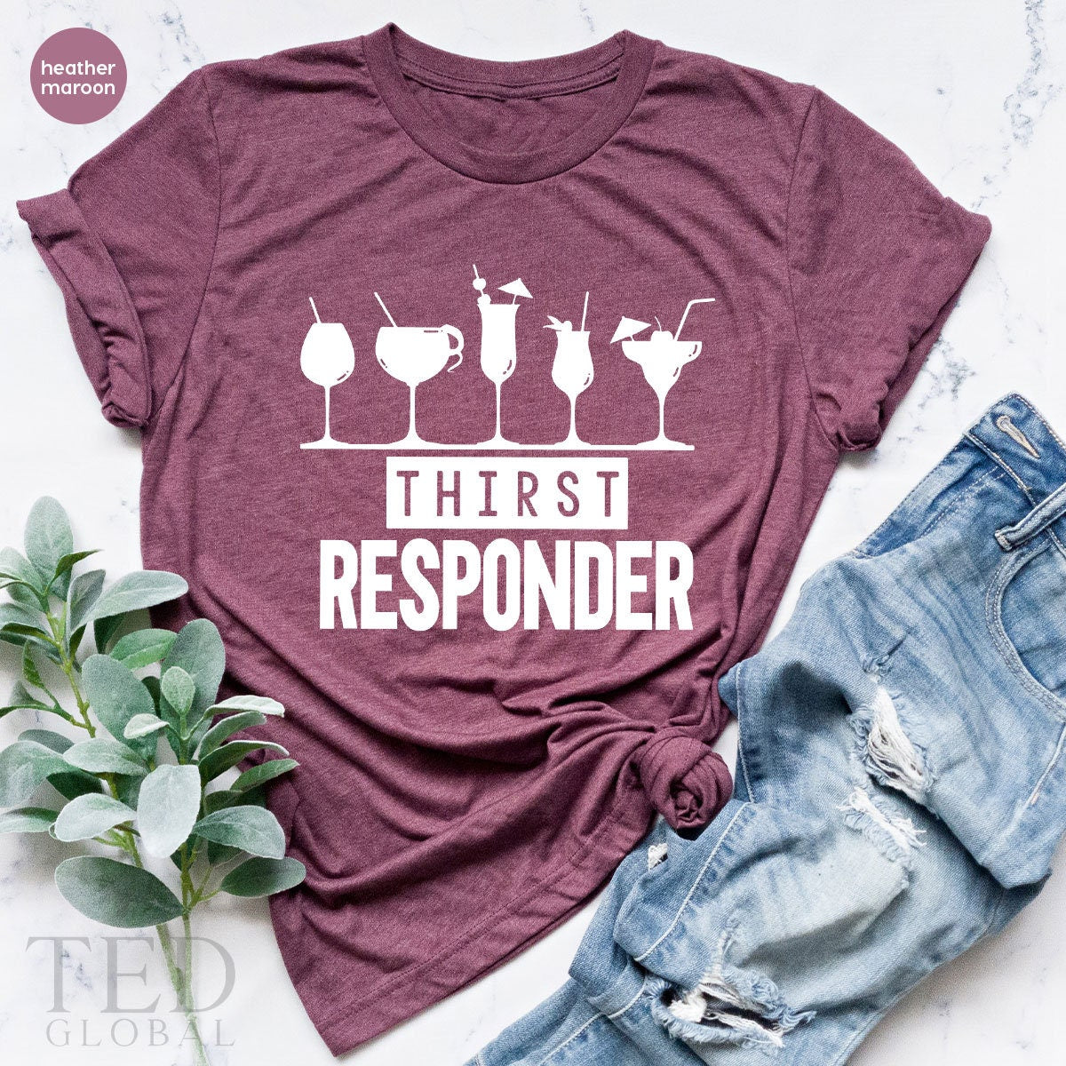 Funny Bartender TShirt, Bartending T Shirt, Mixologist Shirt, Thirst Responder Shirt, Barmen Tee, Barmaid Gift, Bar Men Gift, Barista TShirt - Fastdeliverytees.com