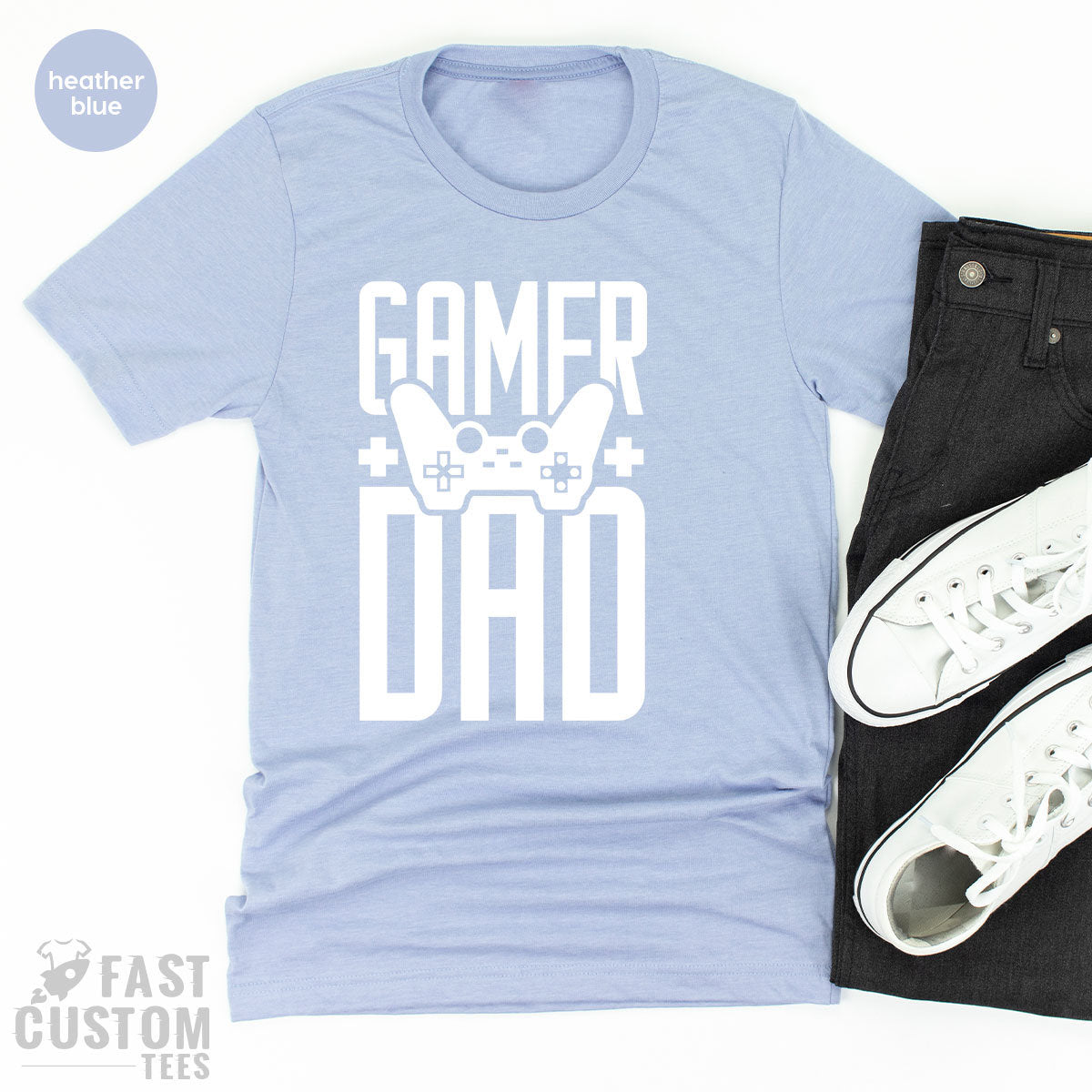 Father Day Shirt, Fathers Day Gift, Gamer Dad TShirt, Gaming Dad Shirt, Best Dad Shirt, Gaming Father Tee, Gift For Dad, Funny Dad Shirt - Fastdeliverytees.com