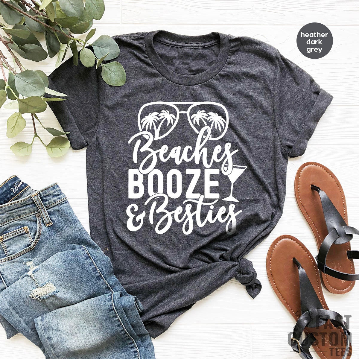 Girls Vacation Shirt, Funny Summer Shirt, Summer Woman Shirt, Beaches Shirt, Beaches Booze Besties, Beach Vacation Shirt, Summer Tank Top - Fastdeliverytees.com