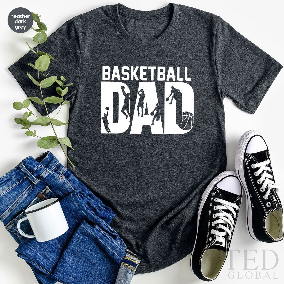 Basketball Dad Shirt, Basketball Lover TShirt, Basketball Shirt Men, Fathers Day Gift, Dad Birthday Gift, Basketball T-Shirt, Gifts For Dad - Fastdeliverytees.com