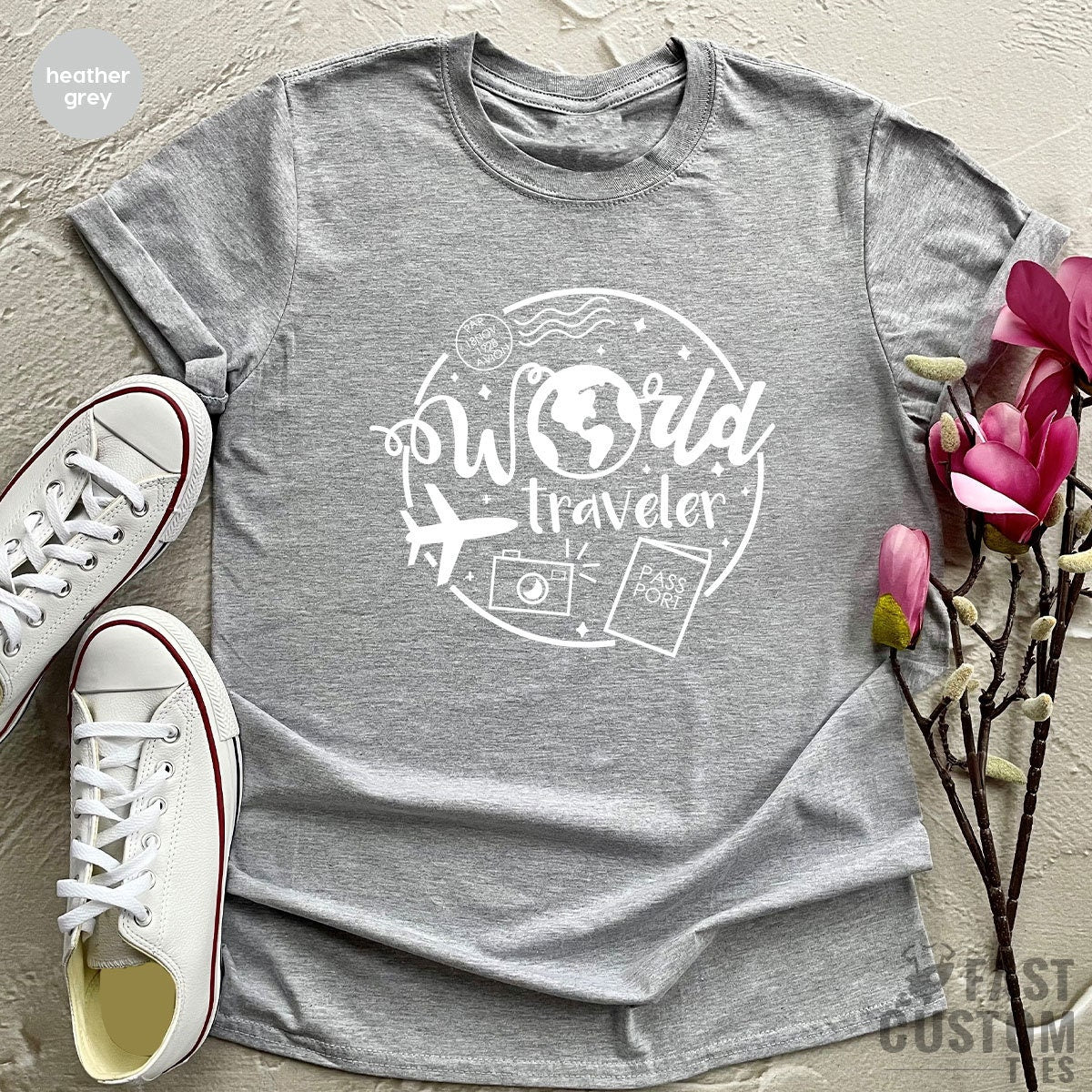 World Traveler Shirt, Travel Shirt, Traveler Gifts, Gift For Traveler, Travel Buddies Shirt, Travel Addict Shirt, Adventure Shirt - Fastdeliverytees.com