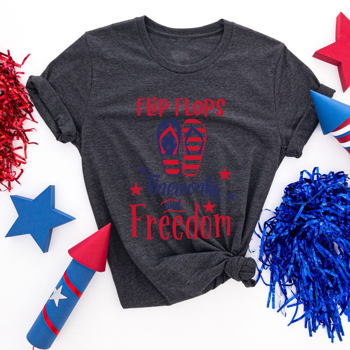 Fourth Of July Funny, 4th Of July Shirt, 4th Of July Tank Top, USA Flip Flop Shirt, Funny Patriotic Shirt, Independence Day - Fastdeliverytees.com