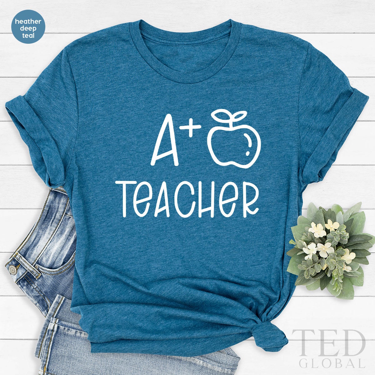 Teacher Shirt, Teacher Gifts, A Plus Teacher Shirt, Teacher T Shirt, Kindergarten Teacher Shirt, Teacher Graduation Gift, Gift For Teacher - Fastdeliverytees.com