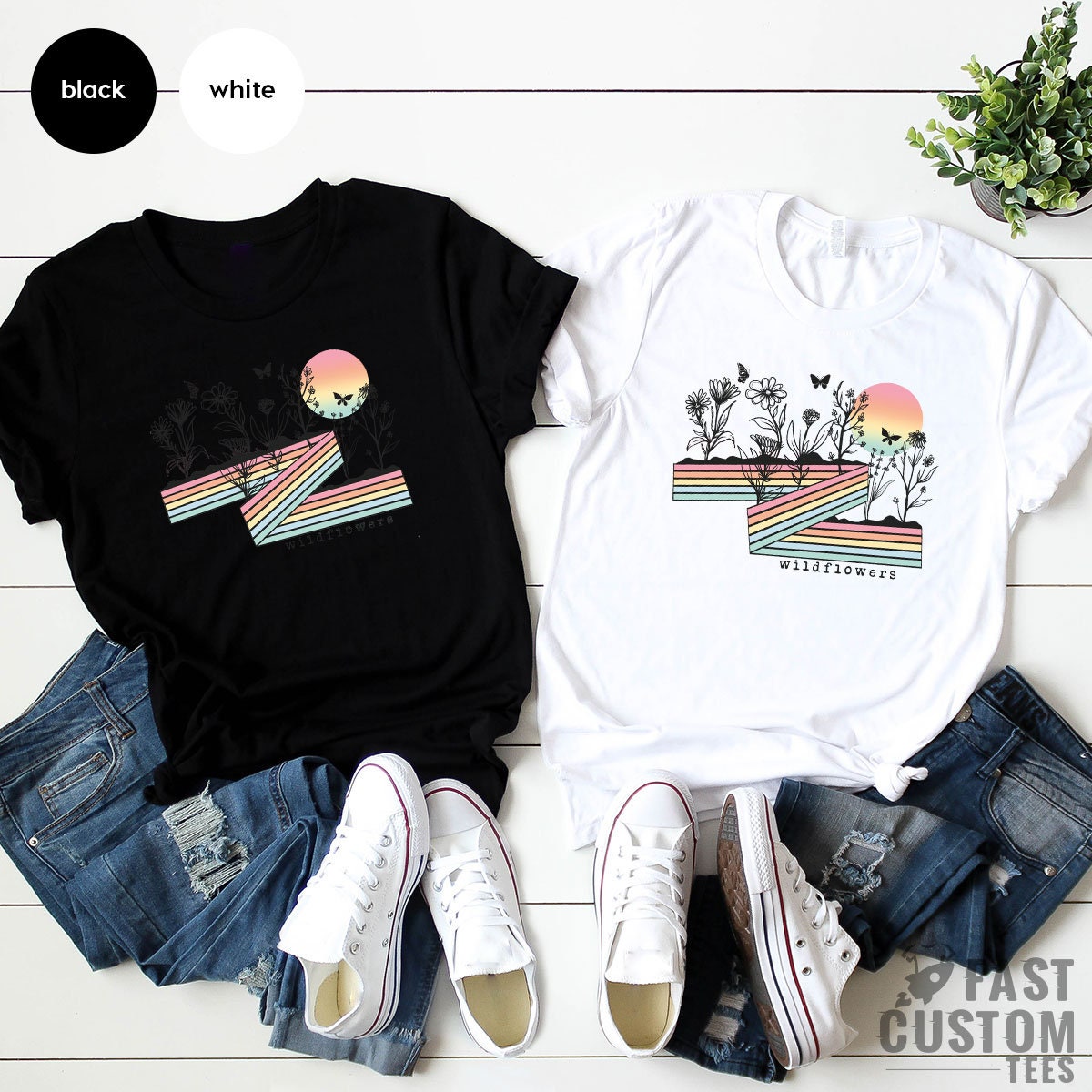 Wildflowers Shirt, Wild Flower Shirt, Plant Lover T Shirt, Plantoholic T-Shirt, Floral T-Shirt, Gift For Women, Nature Lover Ladies Shirt - Fastdeliverytees.com