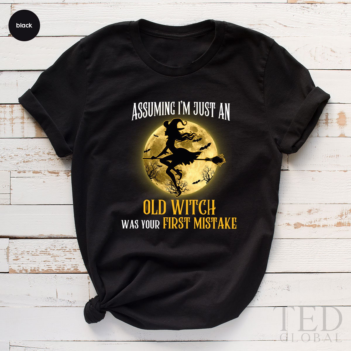 Halloween Shirt, Cute Halloween T Shirt, Old Lady Witch T Shirt, Funny Broomstick  Shirts, Fall Tee, Halloween T-Shirt,  Gift For Halloween - Fastdeliverytees.com