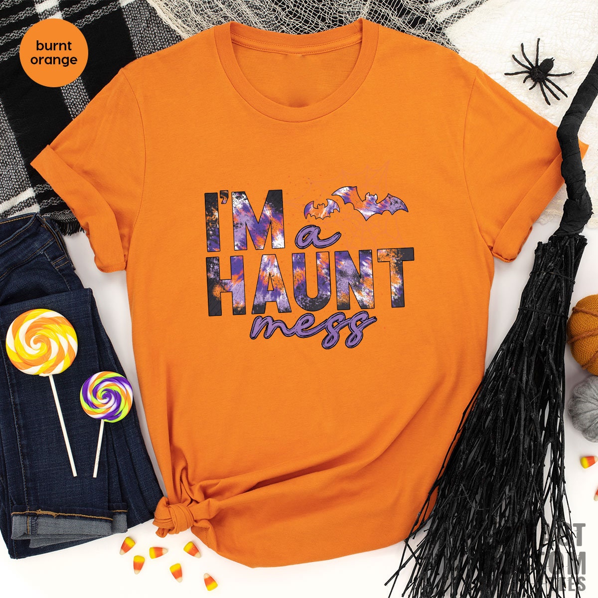 I'm A Haunt Mess Shirt, Funny Halloween Shirts, Halloween Costume Shirt, Gift For Halloween, Cute Halloween Shirt, Spooky Season T-Shirt - Fastdeliverytees.com