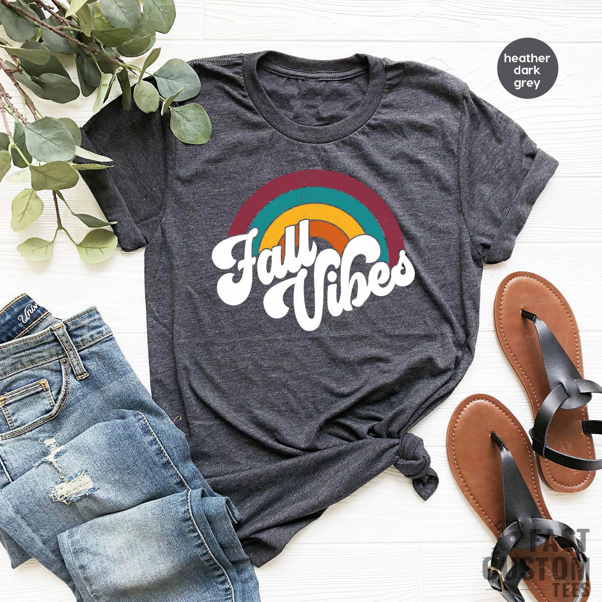 Fall Vibes Shirt, Cute Fall Shirt, Halloween Shirt, Thanksgiving Shirt, Gifts For Women, Autumun T-Shirt, Thankful Shirt, Vintage Shirt - Fastdeliverytees.com