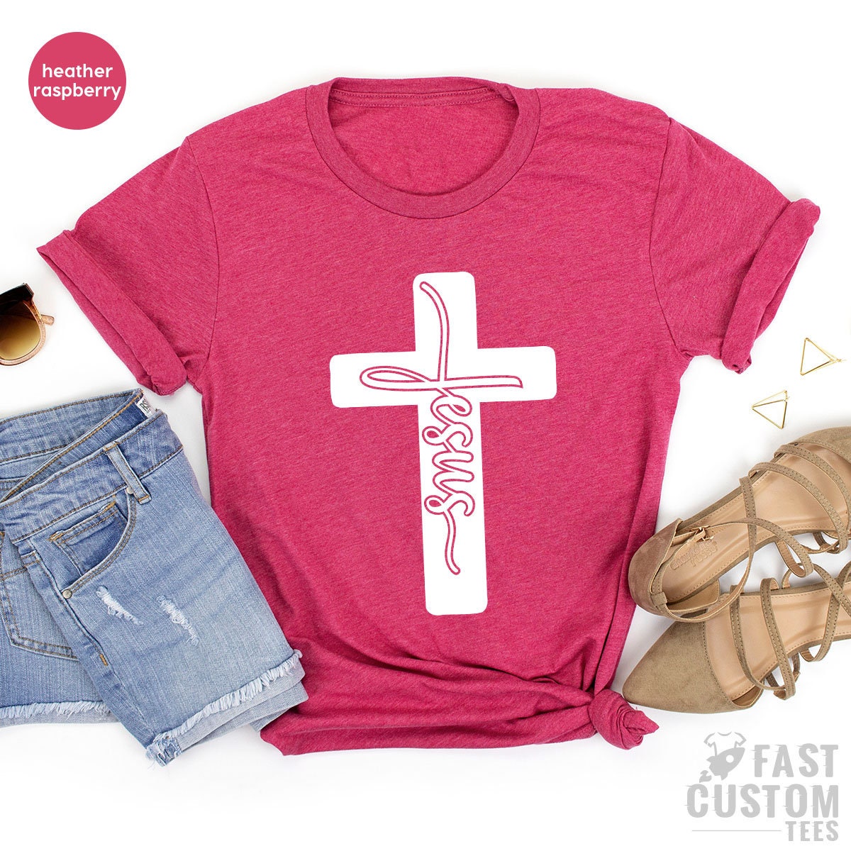 Jesus Shirt, Christian Shirt, Sign Cross T-Shirt, Blessed Shirt, Religious Shirt, Christ Jesus TShirt, Jesus Love Shirts, Gift For Christian - Fastdeliverytees.com