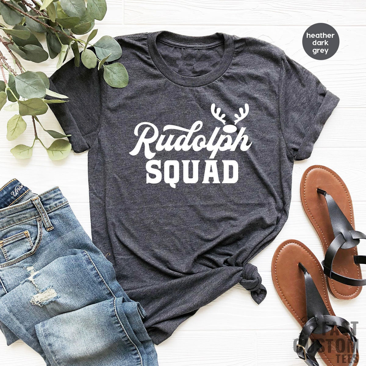 Rudolph Squad Shirt, Funny Christmas Shirt, Santa Shirt, Happy Christmas Shirt, Christmas Deer Shirt, Family Christmas, Gift For Christmas - Fastdeliverytees.com