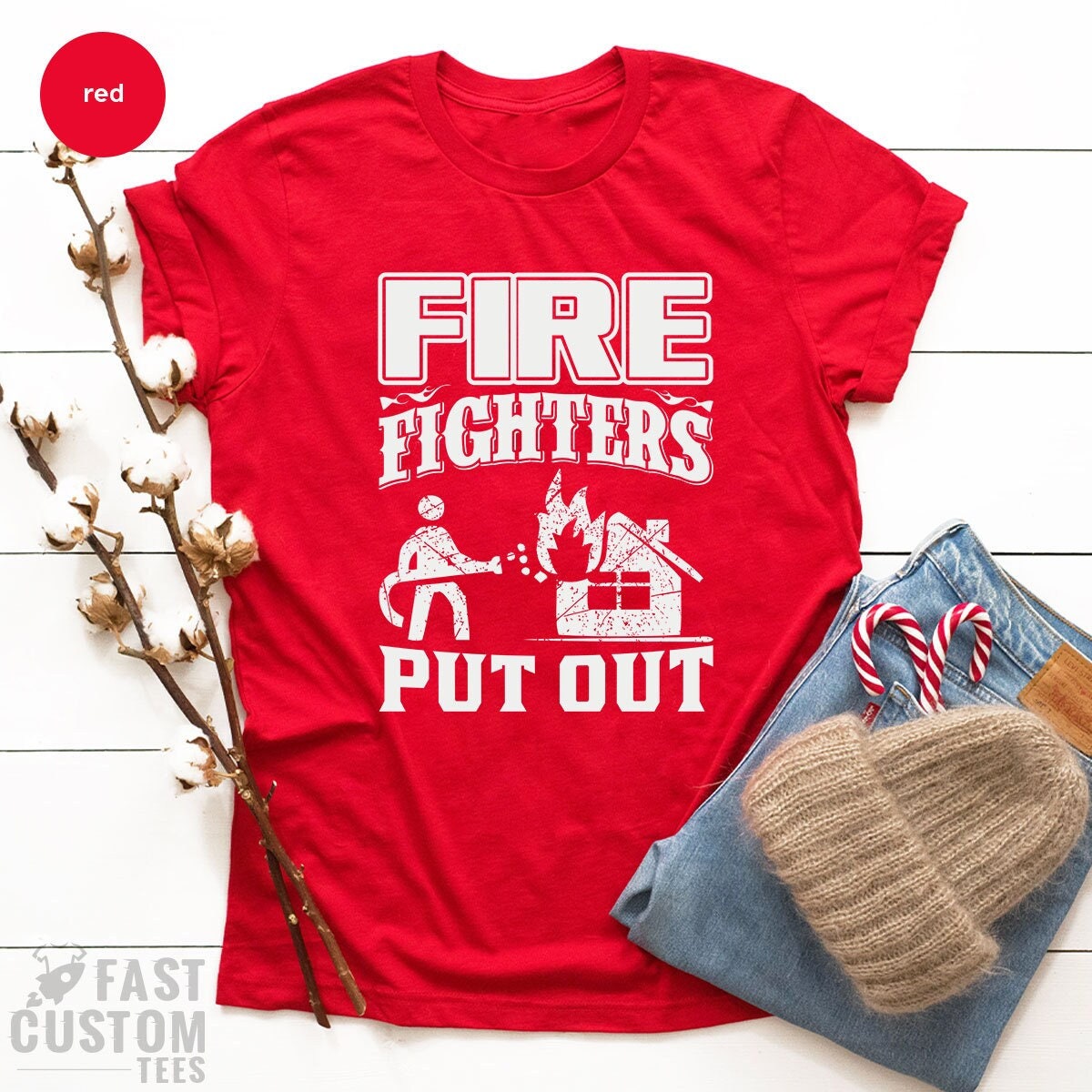 Firefighter Shirt, Fireman T Shirt, Fireman TShirt, Fire Department Shirts, Gift For Fireman, Fire Dept Tee, Fire Fighter Gifts - Fastdeliverytees.com
