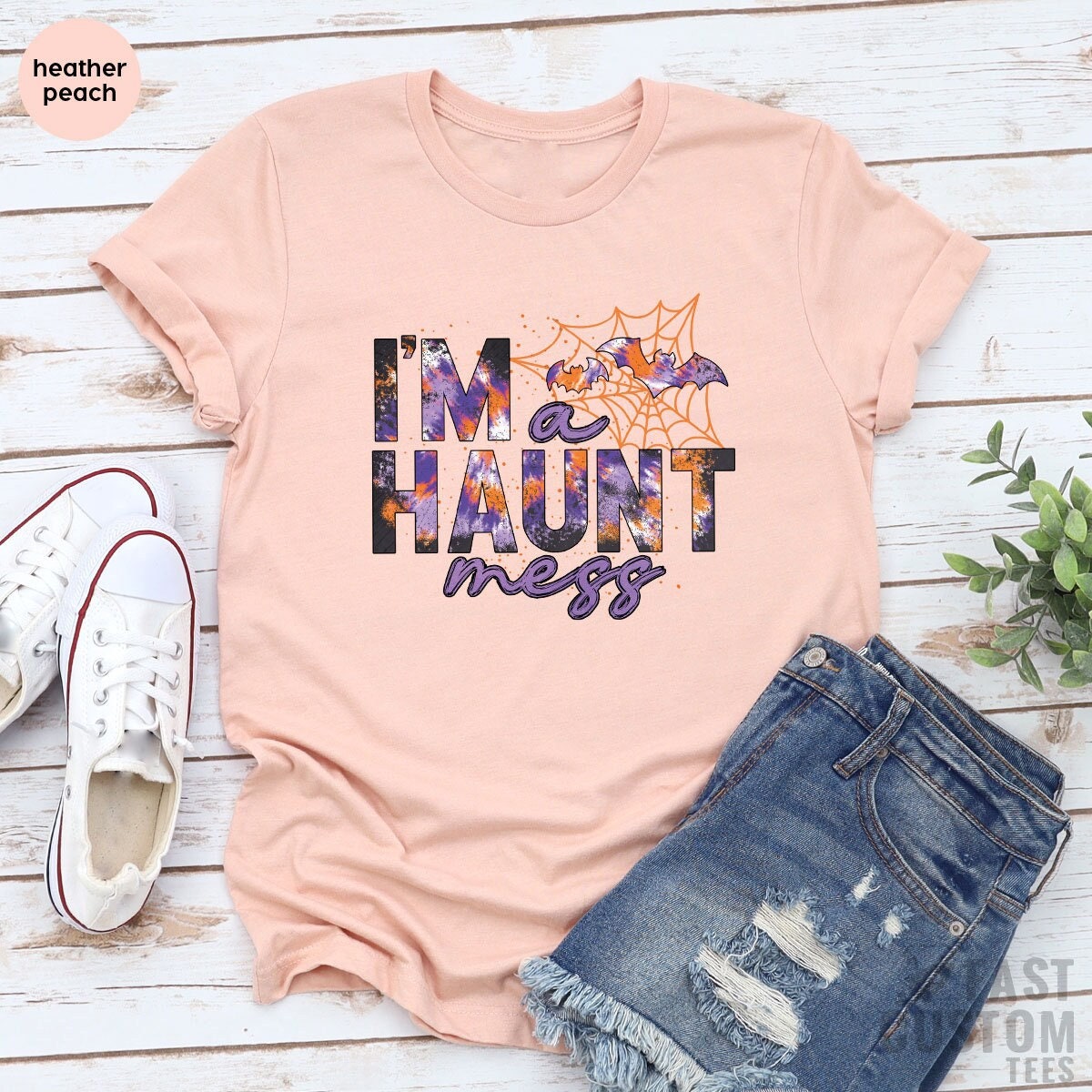 I'm A Haunt Mess Shirt, Funny Halloween Shirts, Halloween Costume Shirt, Gift For Halloween, Cute Halloween Shirt, Spooky Season T-Shirt - Fastdeliverytees.com