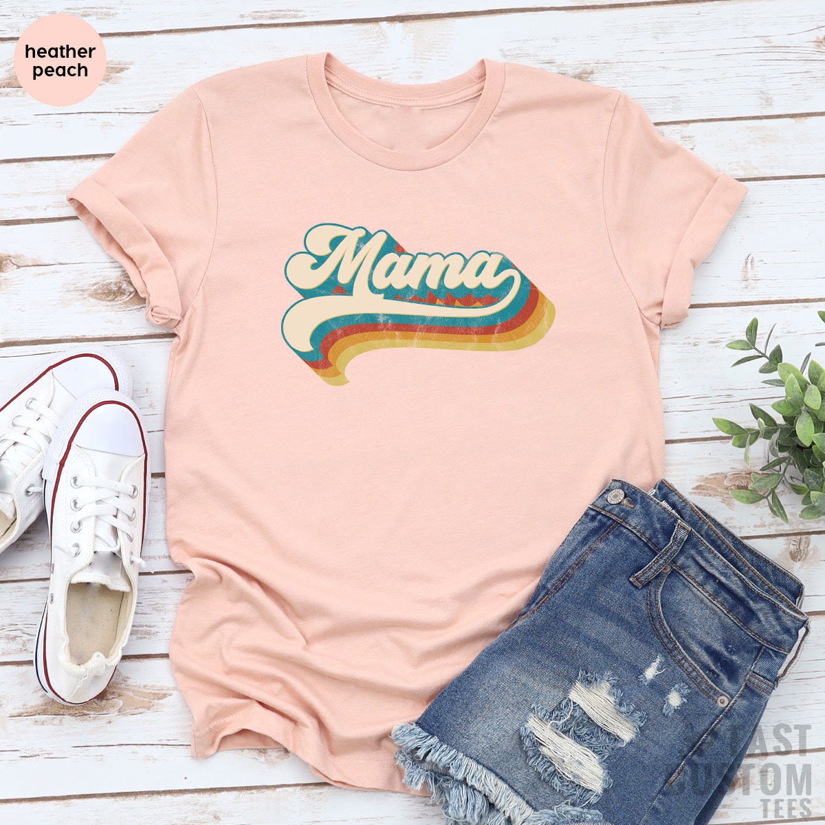 Vintage Mama Shirt, Mom Shirts, Mothers Day Gifts, Retro Mom T-Shirt, Vintage T Shirt, Shirts For Mom, Mom Birthday Shirts - Fastdeliverytees.com