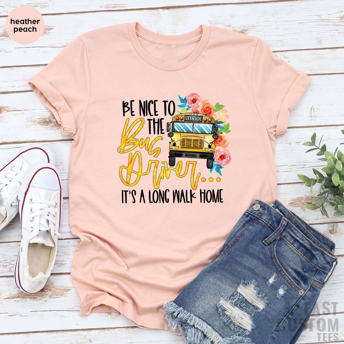 Funny School Bus Shirt, Be Nice To The Bus Driver Shirt, Funny School Shirt - Fastdeliverytees.com