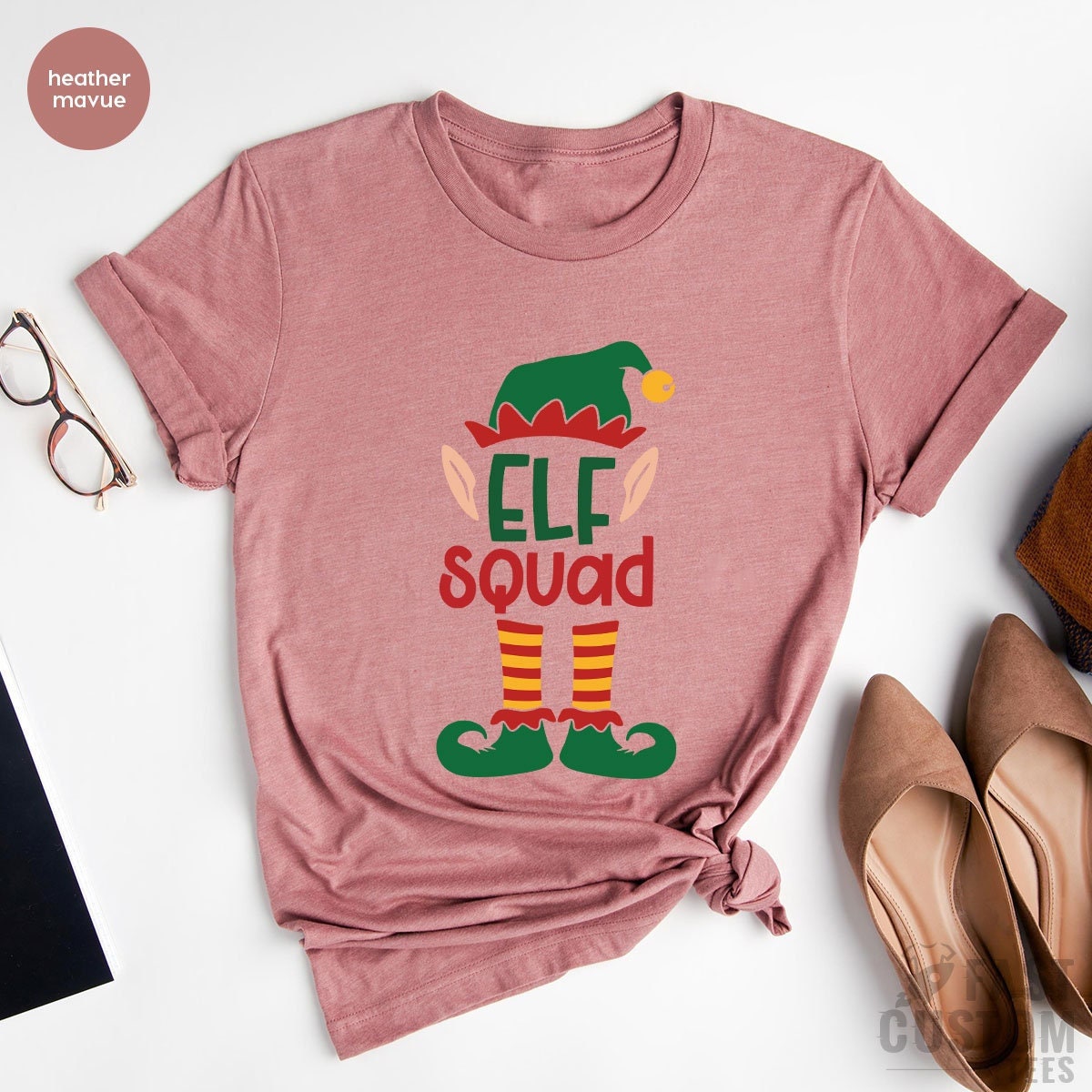 Elf Squad Shirt, Christmas Elf Shirt, Funny Christmas T-Shirt, Christmas Elf Squad Tee, Family Christmas Kid Shirts, Women Christmas Shirt - Fastdeliverytees.com