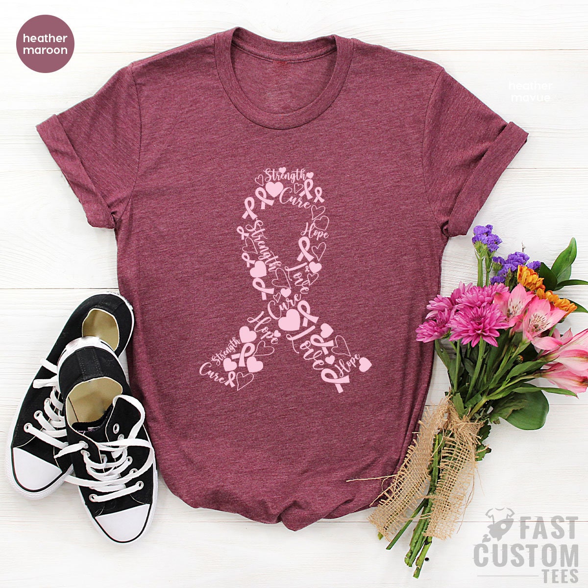 Cancer T Shirt, Cancer Warrior T-Shirt, Breast Cancer Shirt, Stronger Than Cancer, Cancer Survivor T-Shirt, Cancer Tee, Cancer Awareness Tee - Fastdeliverytees.com