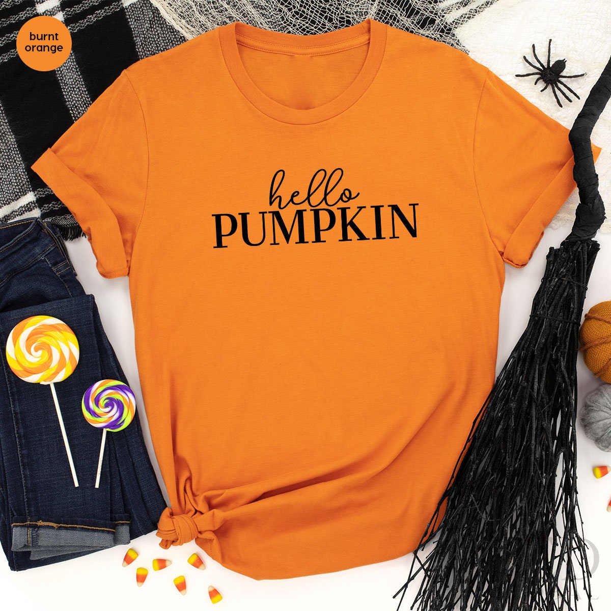 Cute Hello Pumpkin T-Shirt, Fall Women T Shirt, Funny Thanksgiving Shirts, Family Fall Shirt, Pumpkin Season TShirt, Gift For Thanksgiving - Fastdeliverytees.com