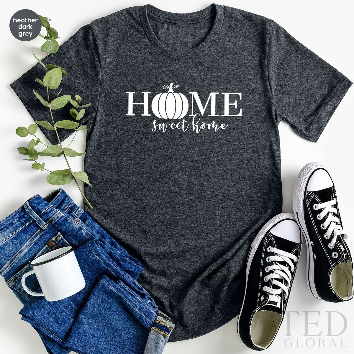 Cute Home Sweet  T-Shirt, Pumpkin Season T Shirt, Funny Thanksgiving Shirts, Family Fall Shirt,  Autumn TShirt, Gift For Thanksgiving - Fastdeliverytees.com