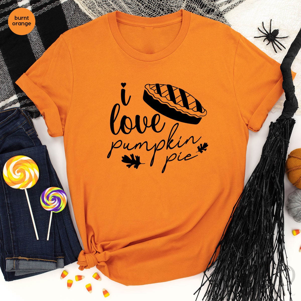 Cute I Love Pumpkin Pie T-Shirt, Funny Thanksgiving T Shirt, Family Fall Shirts, Autumn Shirt, Funny Pie TShirt, Gift For Thanksgiving - Fastdeliverytees.com