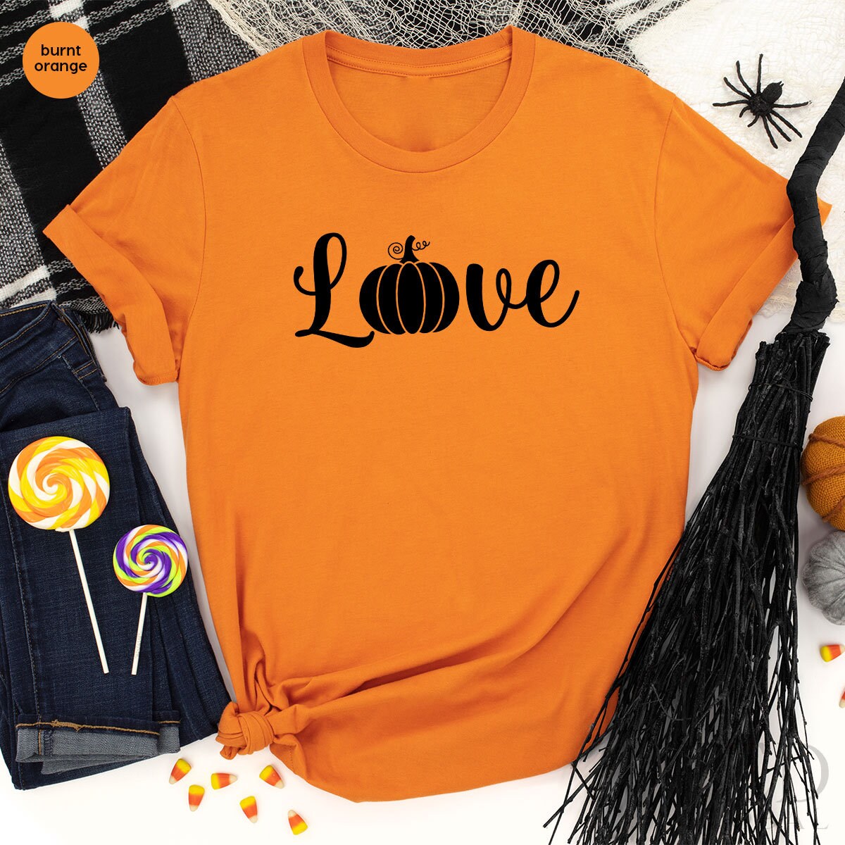 Cute Love Pumpkin T-Shirt, Cute Fall T Shirt, Funny Thanksgiving Shirts, Family Fall Shirt, Pumpkin Love Vibes TShirt, Gift  For Autumn - Fastdeliverytees.com