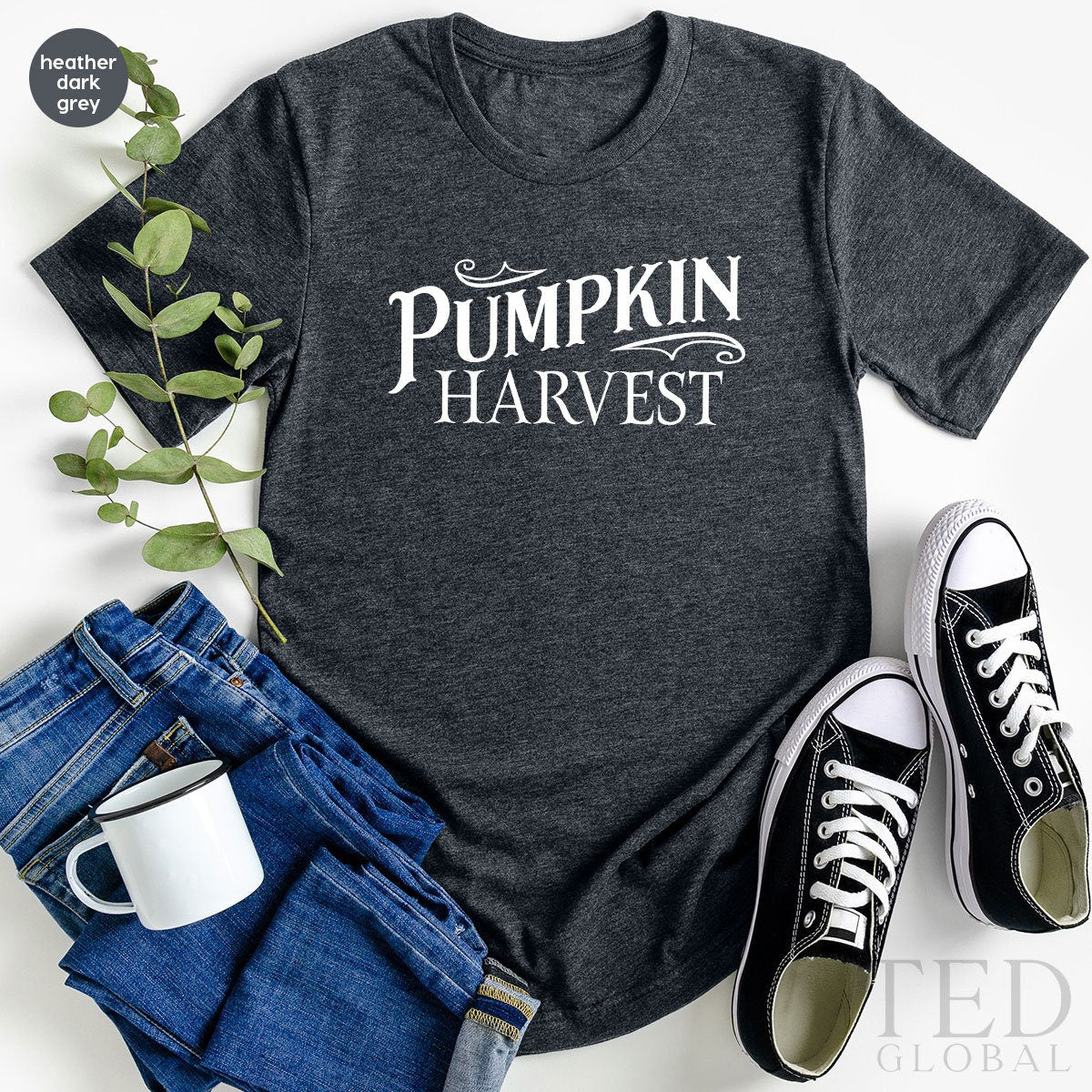 Cute Pumpkin Harvest T-Shirt, Pumpkin Season T Shirt, Funny Thanksgiving Shirts, Pumpkin Vibes Shirt, Autumn TShirt, Gift For Thanksgiving - Fastdeliverytees.com