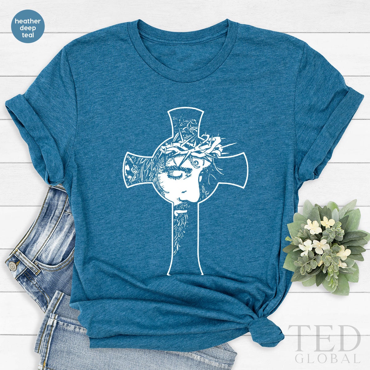 Faith Shirt, Jesus Love TShirt, Religious T Shirt, Thanksgiving Shirt, Grateful  Tee, Inspirational Christian T-Shirt, Thanksgiving Gift - Fastdeliverytees.com