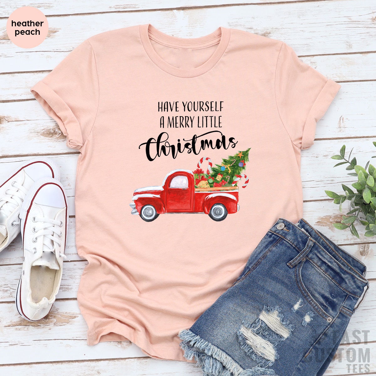 Have Yourself A Merry Little Christmas Shirt, Christmas Shirt, Christmas for Women, Christmas Gift, Holiday T-Shirt, Women's Christmas Shirt - Fastdeliverytees.com