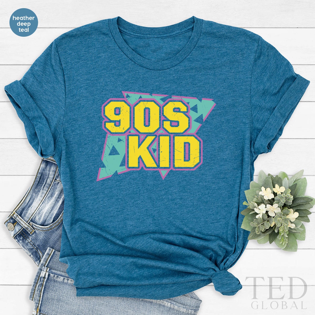 Cute I Love 90's Kids T-Shirt, Vintage 90's Kids T Shirt, Funny 90's Tee, Historical Shirts, Women Shirt, Cute 90s Shirt, 90's Birthday Gift - Fastdeliverytees.com