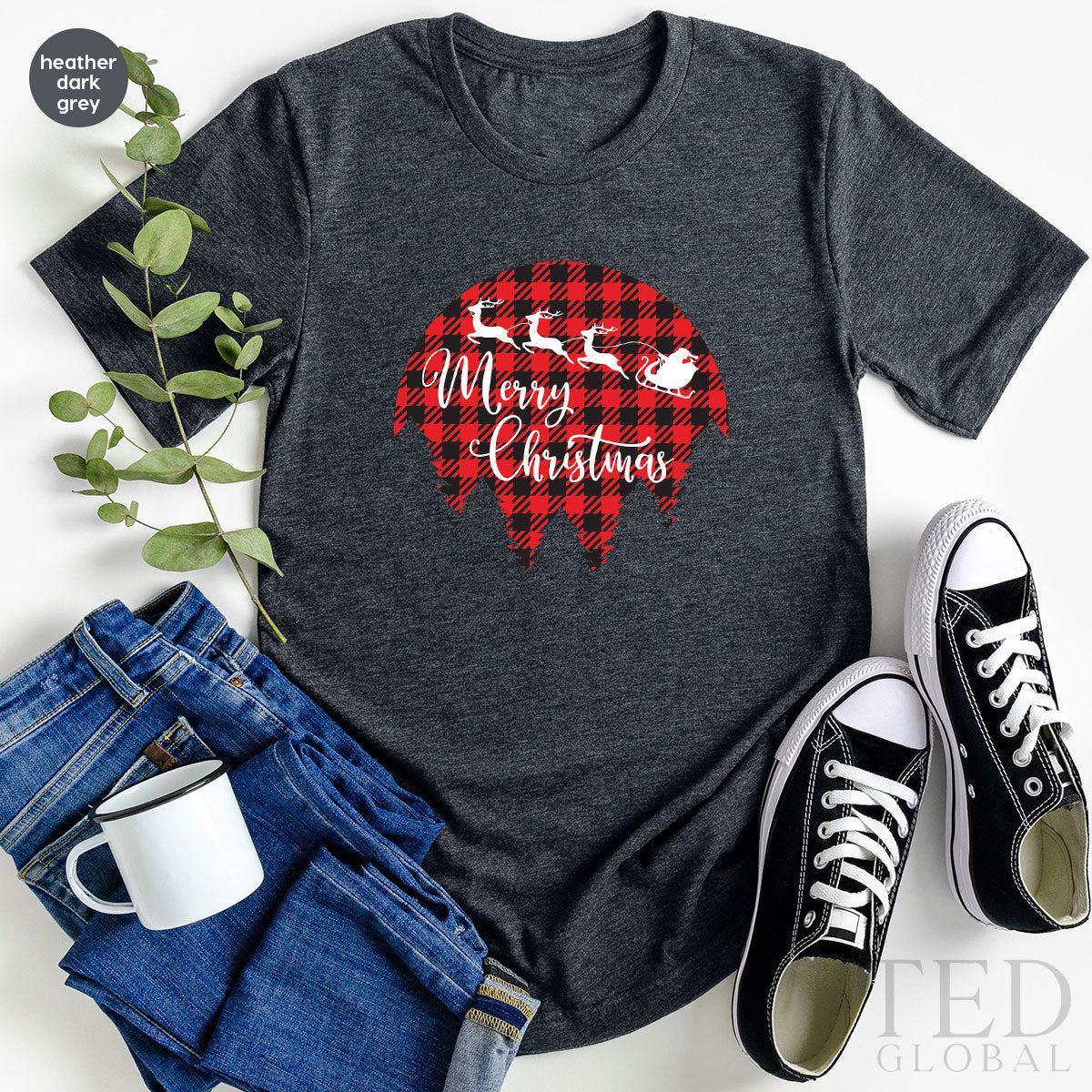 Cute Santa Claus Merry Noel T-Shirt, Funny Xmas T Shirt, Holiday Shirts, Cool Deer Shirt, Flying Santa Claus TShirt, Gift For Christmas - Fastdeliverytees.com