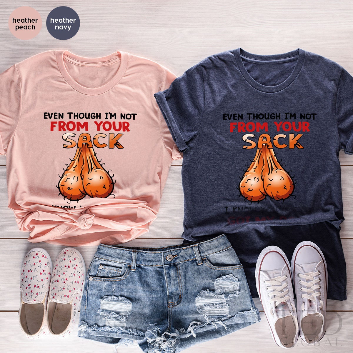 Cute Sack Shirt, Got My Back T Shirt, Bonus Dad Christmas T Shirt, Sublimation Design Shirts, Sarcastic Present Happy T-Shirt, Penis Gift - Fastdeliverytees.com