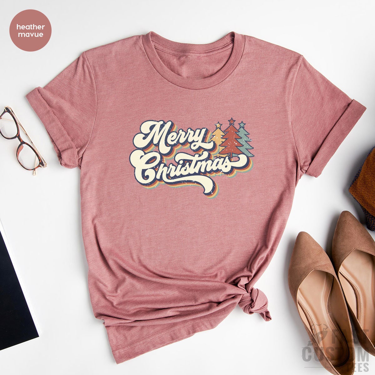 Family Christmas T-shirt, Christmas Women T-Shirt, Women Christmas Gift, Merry Shirt, Cute Christmas Tee, Christmas Shirt, Merry Merry Tee - Fastdeliverytees.com