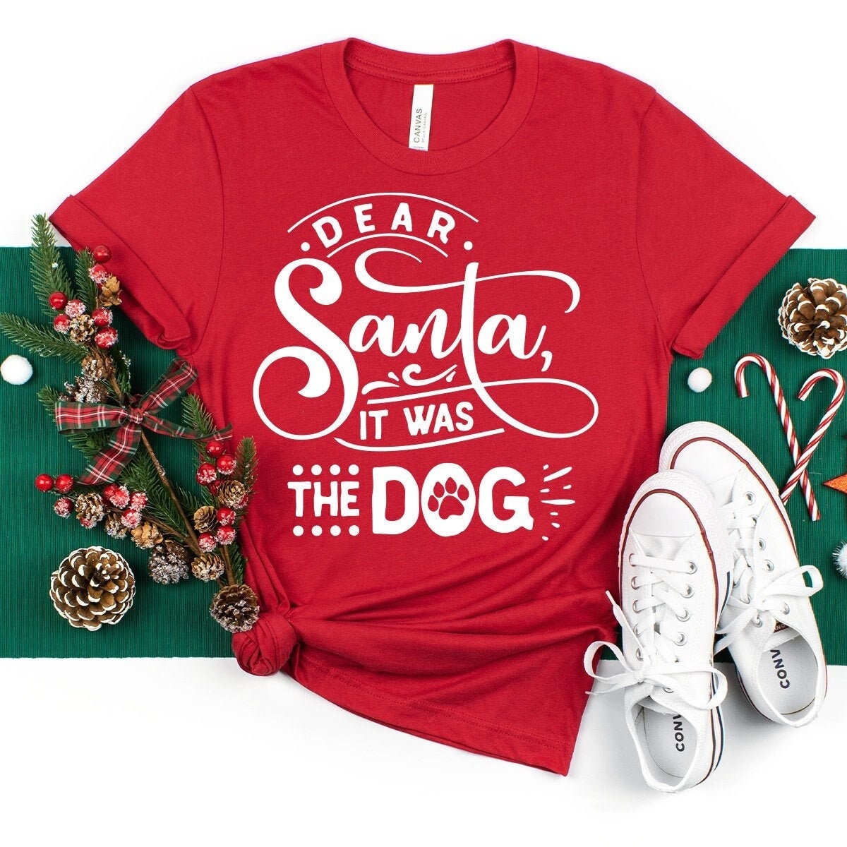 Christmas Gift, Dear Santa It Was The Dog, Christmas Shirt, Family Matching Christmas Shirt, Funny Christmas, Holiday Shirt, Christmas 2022 - Fastdeliverytees.com
