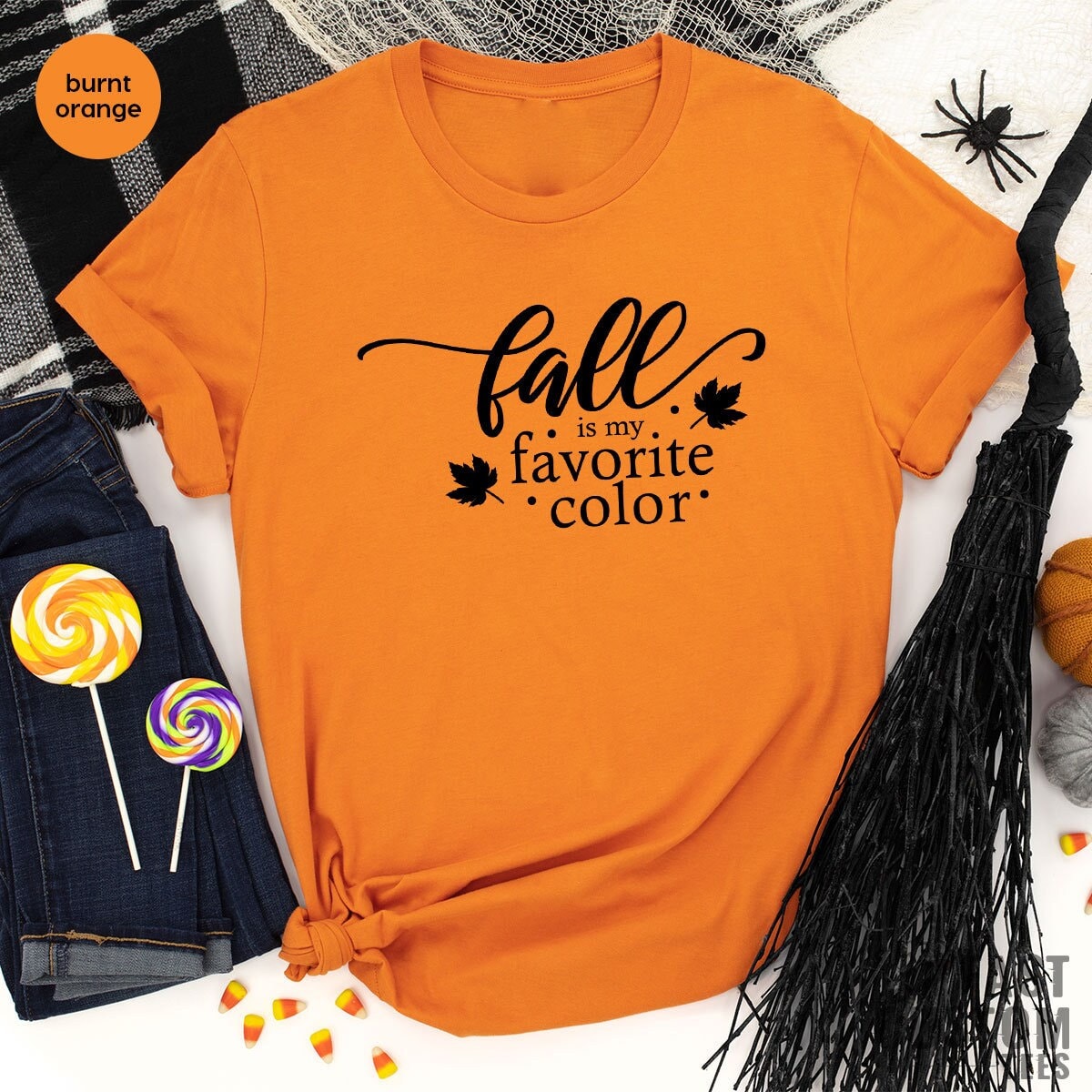 Fall Is My Favorite Color Shirt, Autumn Shirt, Fall Shirt, Gift For Women, Halloween Shirt, Pumpkin, Floral Shirt, Shirts With Sayings Fall - Fastdeliverytees.com