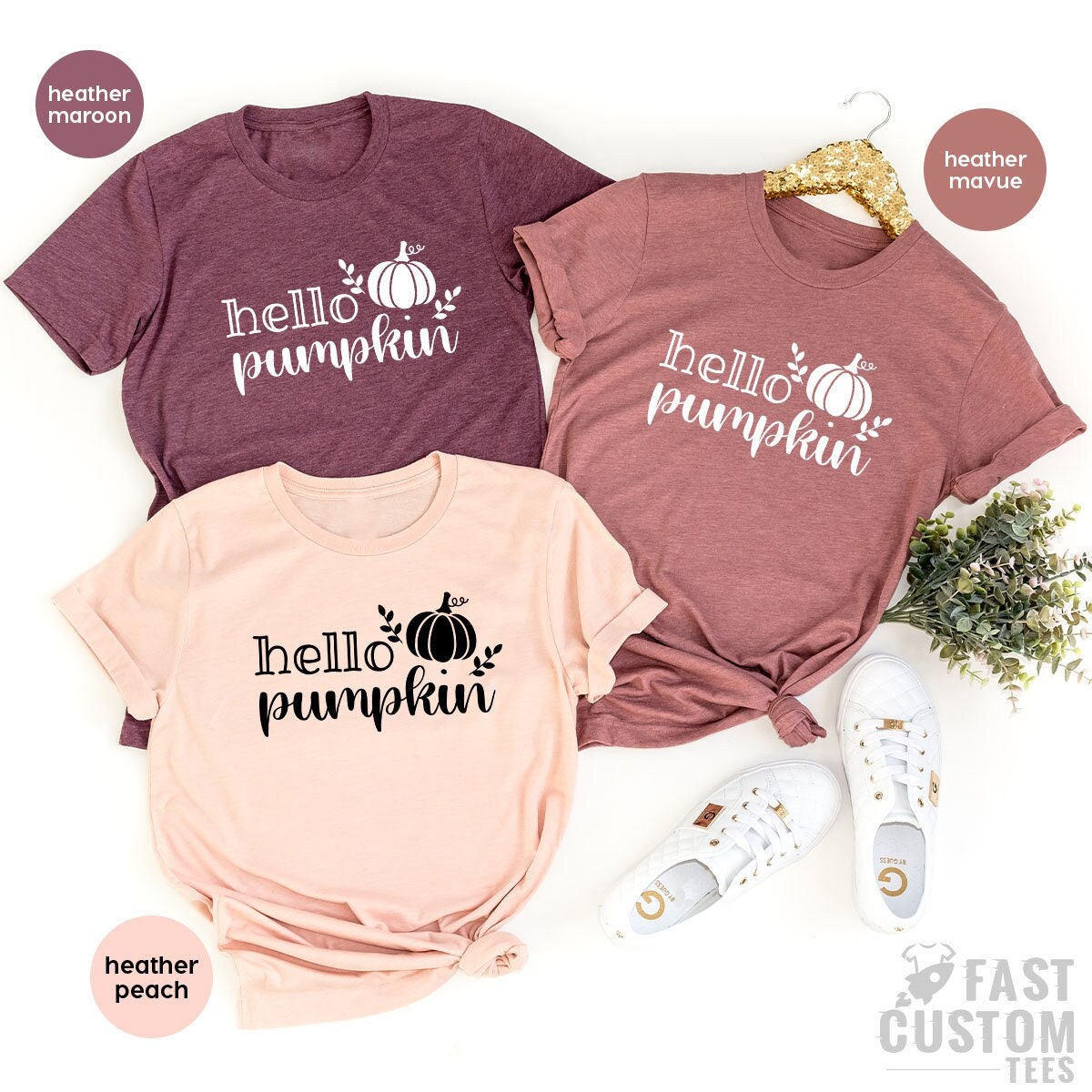 Hello Pumpkin Shirt, Fall Vibes Shirt, Pumpkin Patch Shirt, Thanksgiving Tee, Cute Fall Shirts, Women Fall T-shirts, Women Pumpkin Shirt - Fastdeliverytees.com