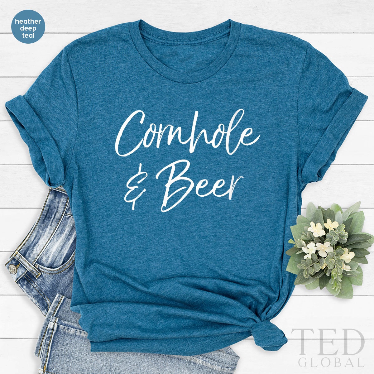 Drinking Time T-Shirt, Cornhole And Beer T Shirt, Alcohol Lover, Beer Shirts, Corn Hole Player Shirt, Board Game Lover TShirt, Drinking Gift - Fastdeliverytees.com