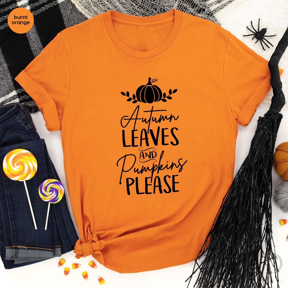 Thanksgiving T-Shirt, Leaves And Pumpkins Please T Shirt, Fall Women Shirts, Family Fall Shirt, Pumpkin TShirt, Gift For Thanksgiving - Fastdeliverytees.com