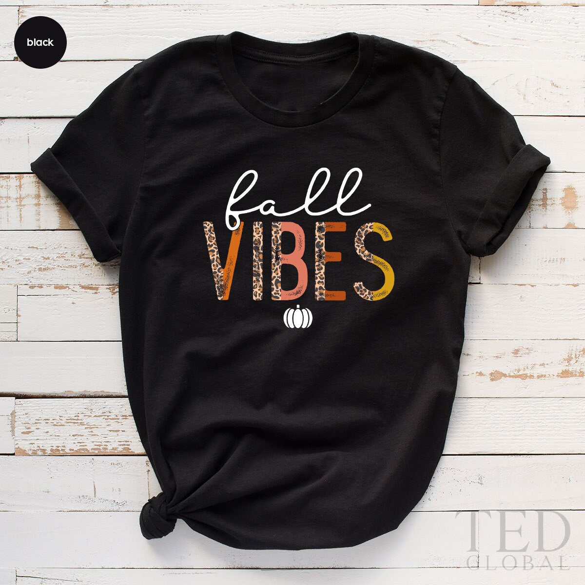 Fall Vibes Shirt, Cute Autumn T Shirt, Halloween T Shirt, Pumpkin Shirts, Funny Christmas Tee, Thanksgiving T-Shirt, Family Fall Gift - Fastdeliverytees.com
