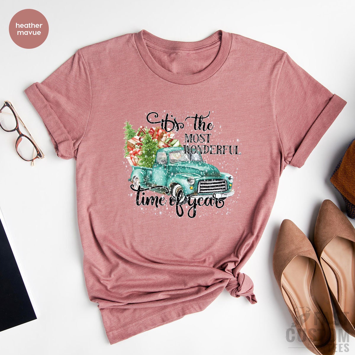 It's The Most Wonderful Time Of The Year Shirt, Christmas Tree Shirt, Christmas Truck shirt, Family Christmas Shirts, Gift For Christmas Tee - Fastdeliverytees.com