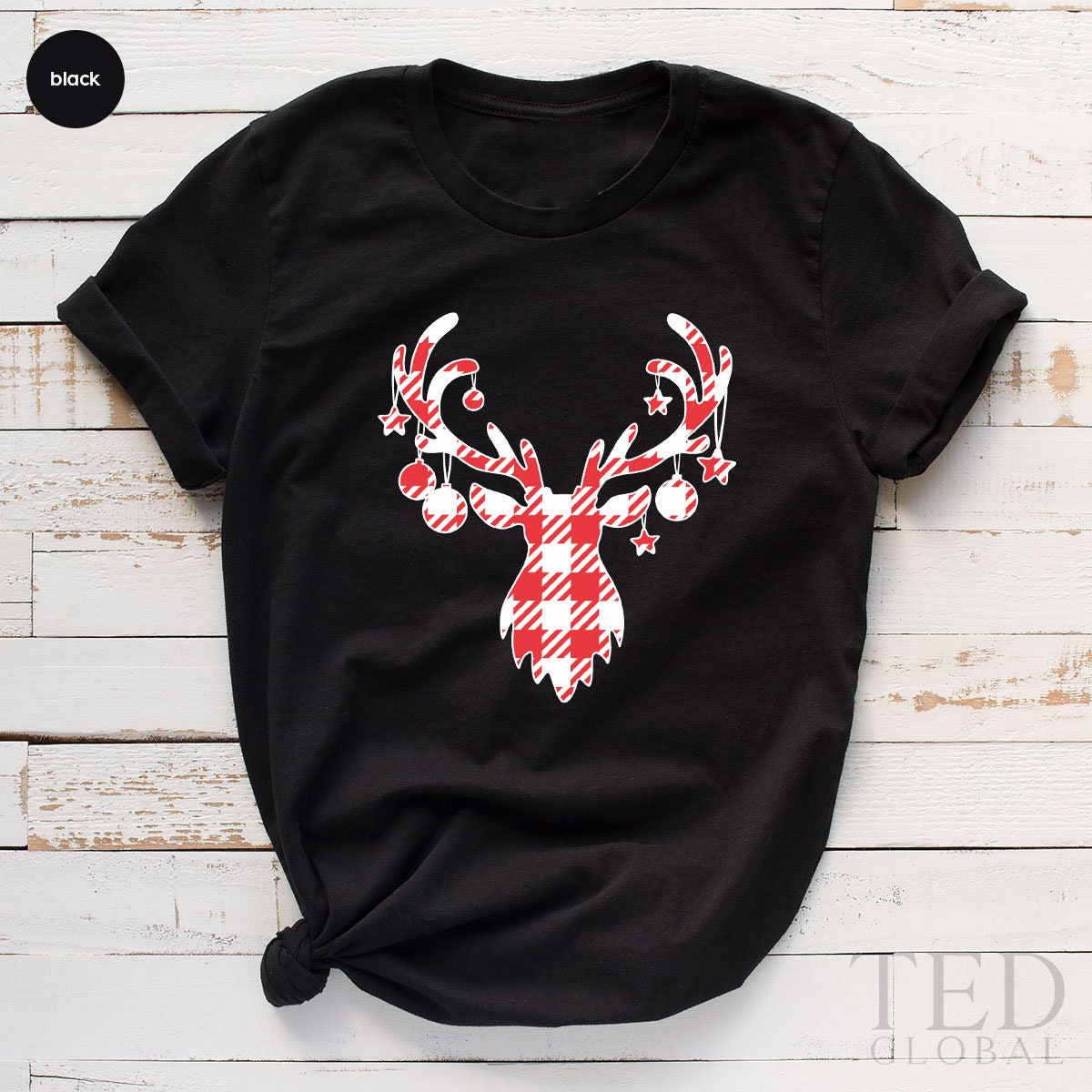 Cute Christmas Pajamas Deer T-Shirt, Family Christmas T Shirt, Holiday Shirts, Happy Winter Shirt, Reindeer Face TShirt, Gift For Christmas - Fastdeliverytees.com