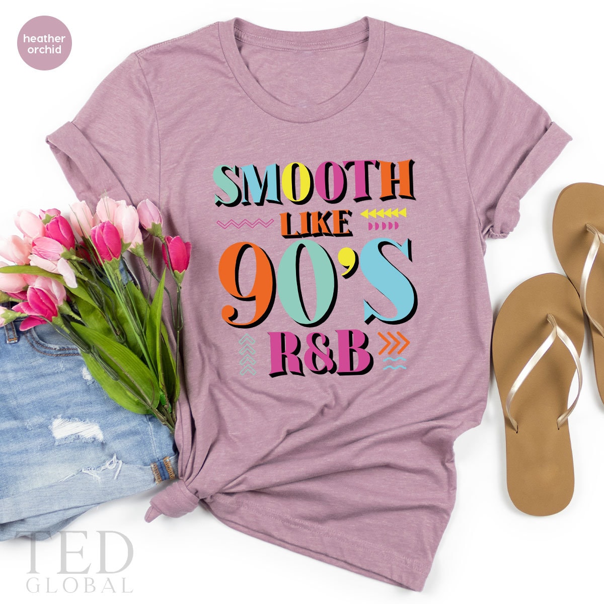 Cute 90's R&B T-Shirt, Vintage 80-90 T Shirt, 90s Music Shirts, Historical Shirt, Music Lover TShirt, Gift For 90's Birthday - Fastdeliverytees.com