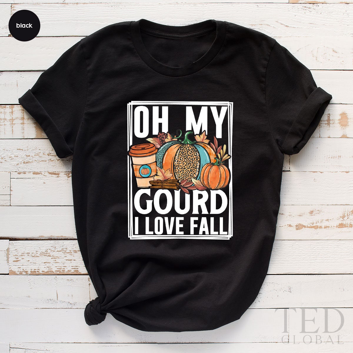 Family Thanksgiving T-Shirt, Oh My Gourd I Love Fall T Shirt, Thanksgiving Pumpkin Shirts, Funny Thanksgiving Shirt, Thanksgiving Gift - Fastdeliverytees.com