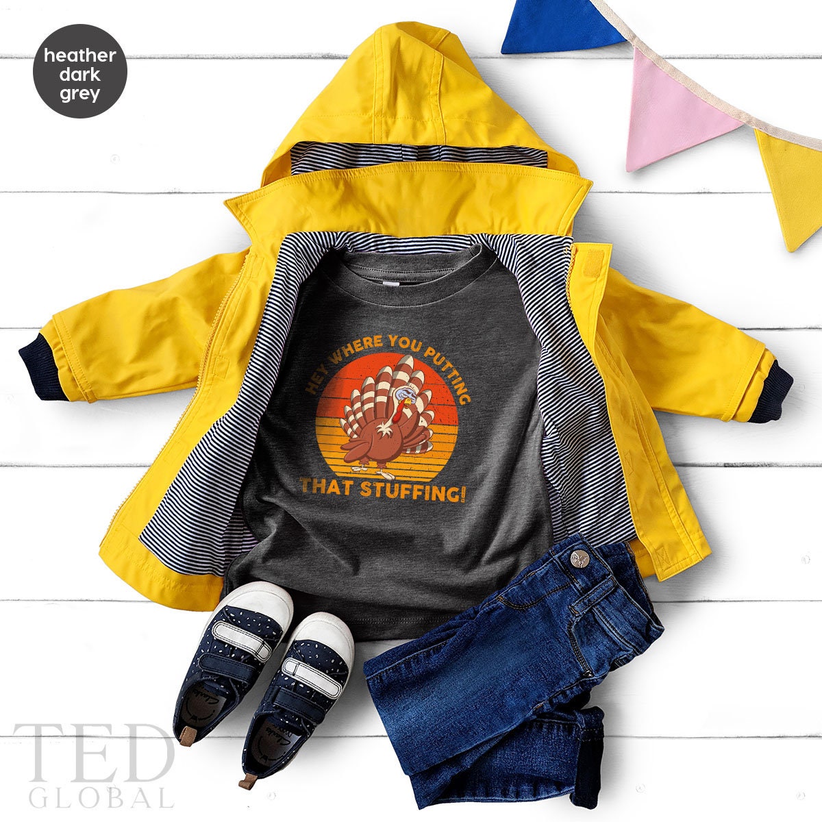 Cute Thanksgiving Baby Gift, Hey Where You Putting That Stuffing Baby Shower Gift, Turkey New Baby Onesie, Bodysuits Kid Toddler Clothes - Fastdeliverytees.com