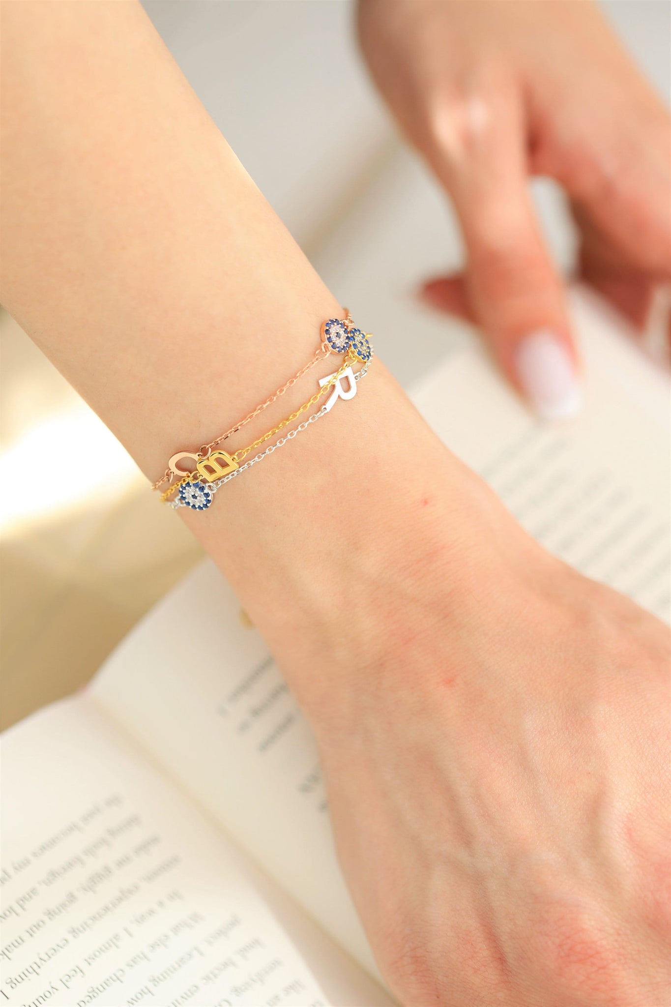 Minimalist Letter Bracelet